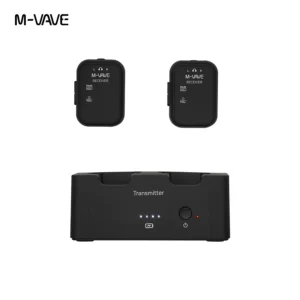 M-VAVE WP-12 Sistema de áudio de monitor de auscultadores sem fios 2.4G Transmissão Gravador Mono Estéreo Recetor
